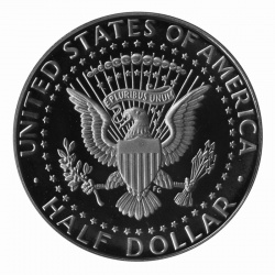 1973 S Gem Proof Kennedy Half Dollar US Coin 1/2 US Mint