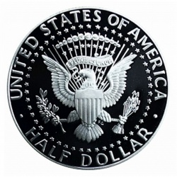 1992 S Gem Proof Silver Kennedy Half Dollar US Coin 1/2 GEM Silver Proof US Mint