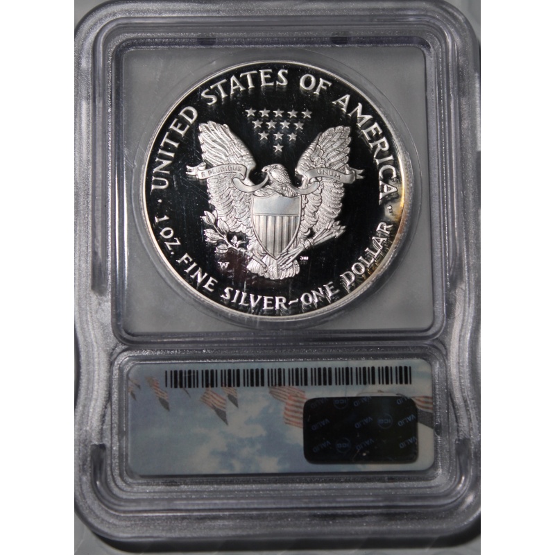 2004 W 1 oz. American Silver Eagle First Day of Issue PR70 DCAM ICG -- The Perfect Coin